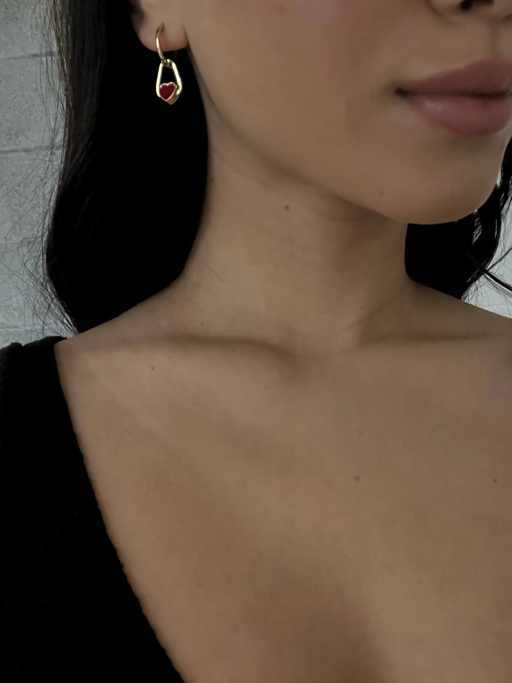 27 Heart Drop Earrings