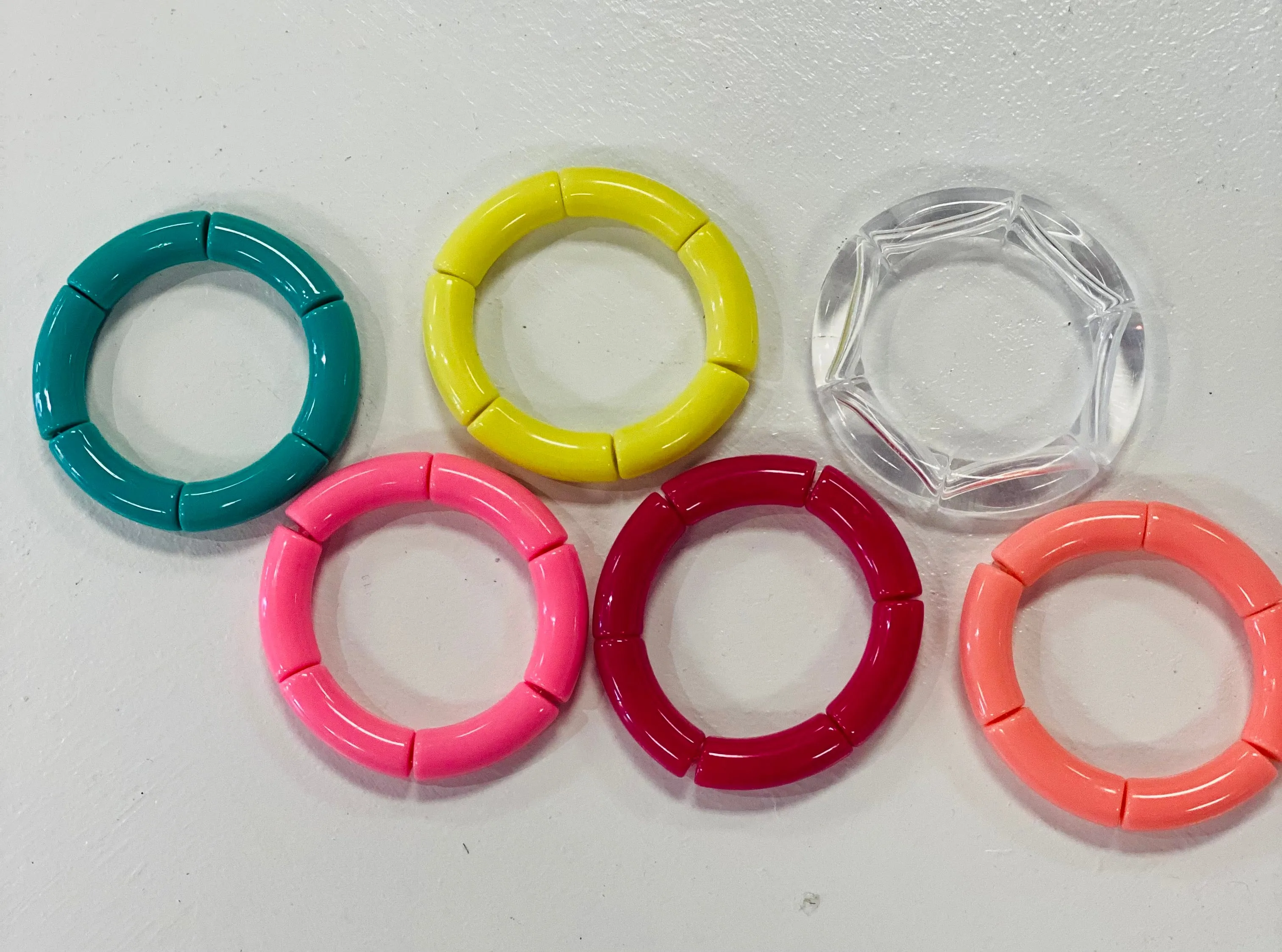 Acrylic Stretch Bracelets