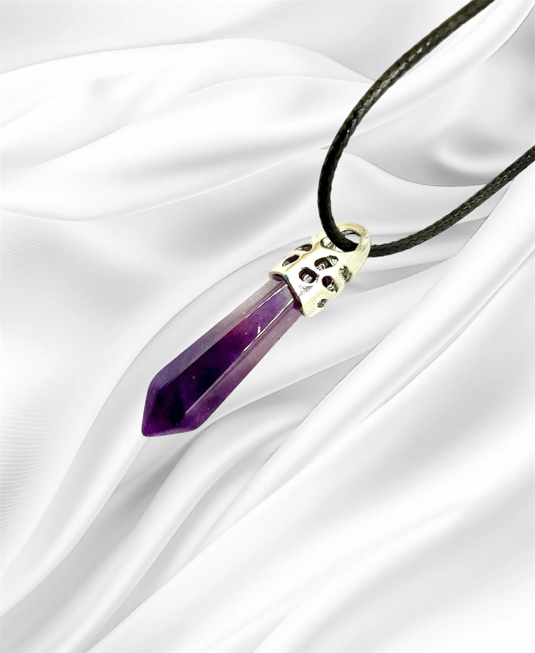 Amethyst Points Pendant