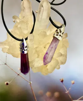 Amethyst Points Pendant