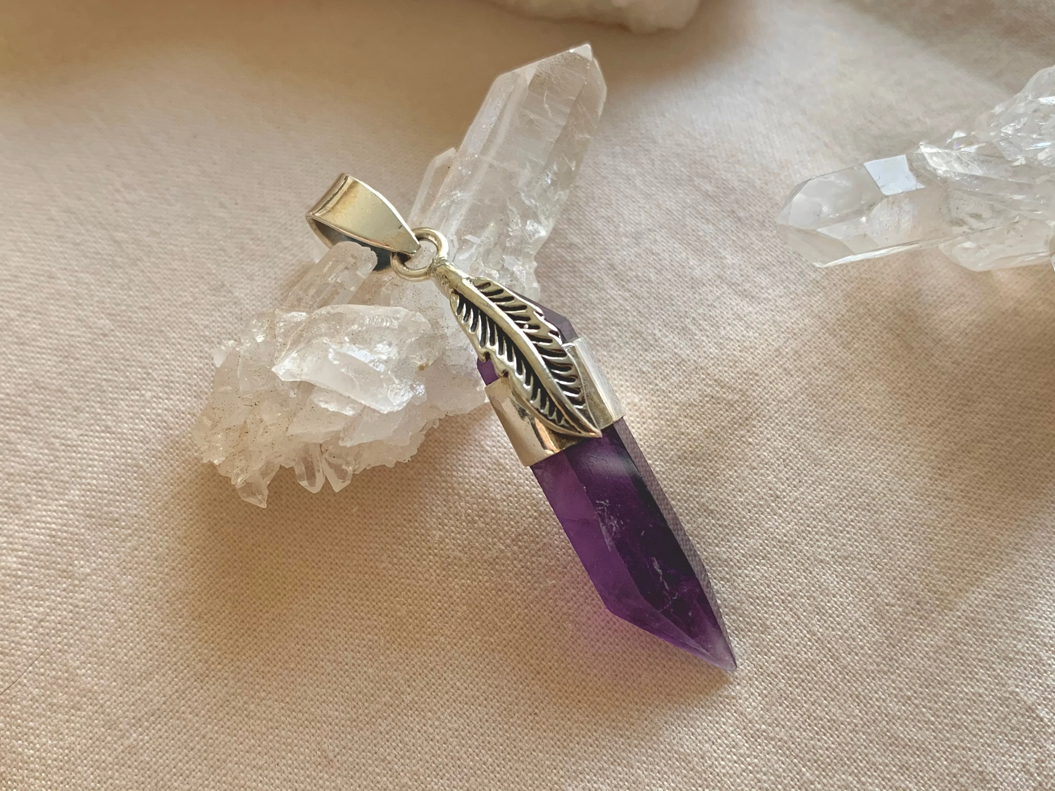 Amethyst Thais Pendant