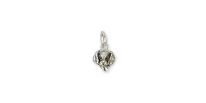 Beagle Charm Jewelry Sterling Silver Handmade Dog Charm BG2-C