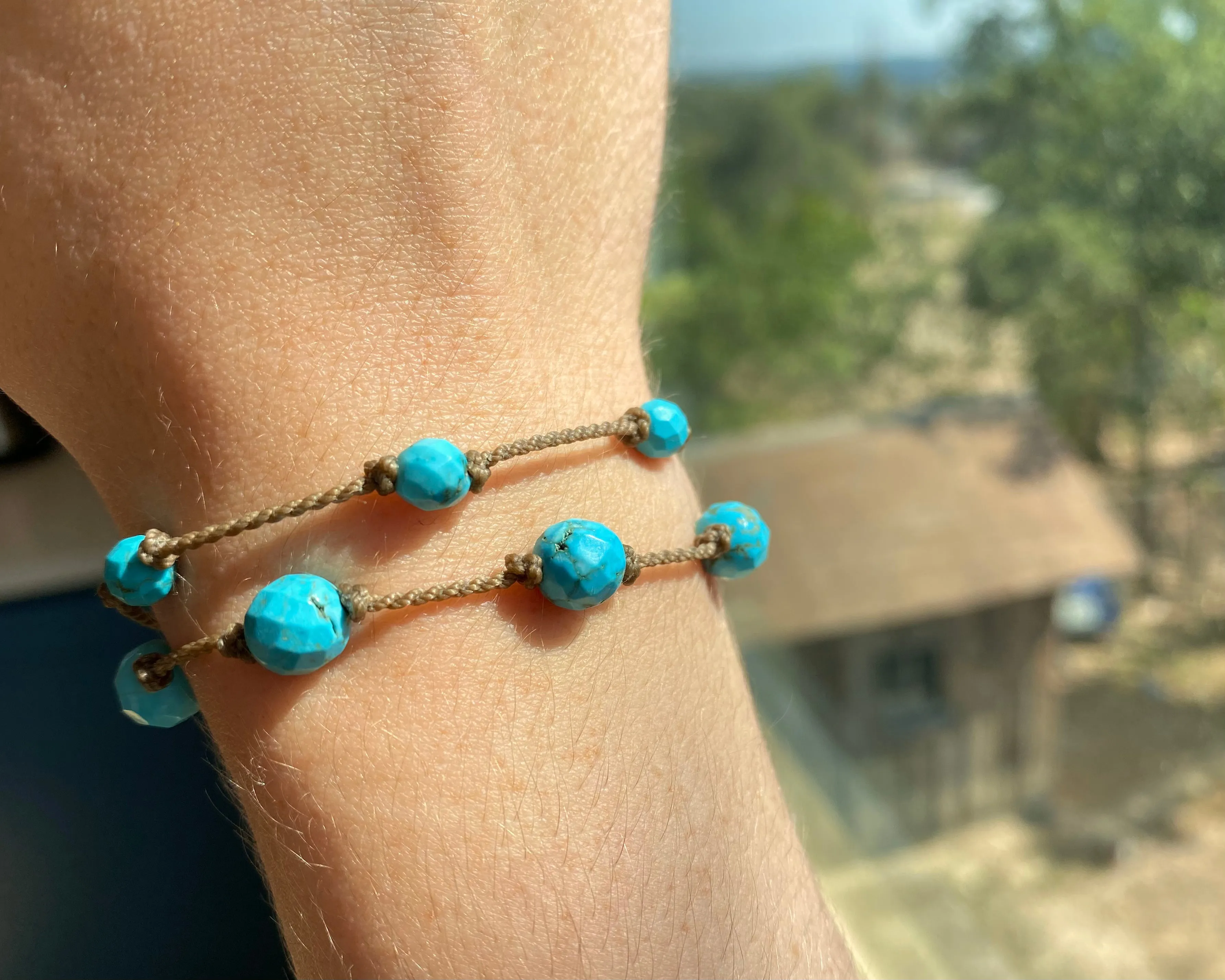 Blue Howlite Bracelets