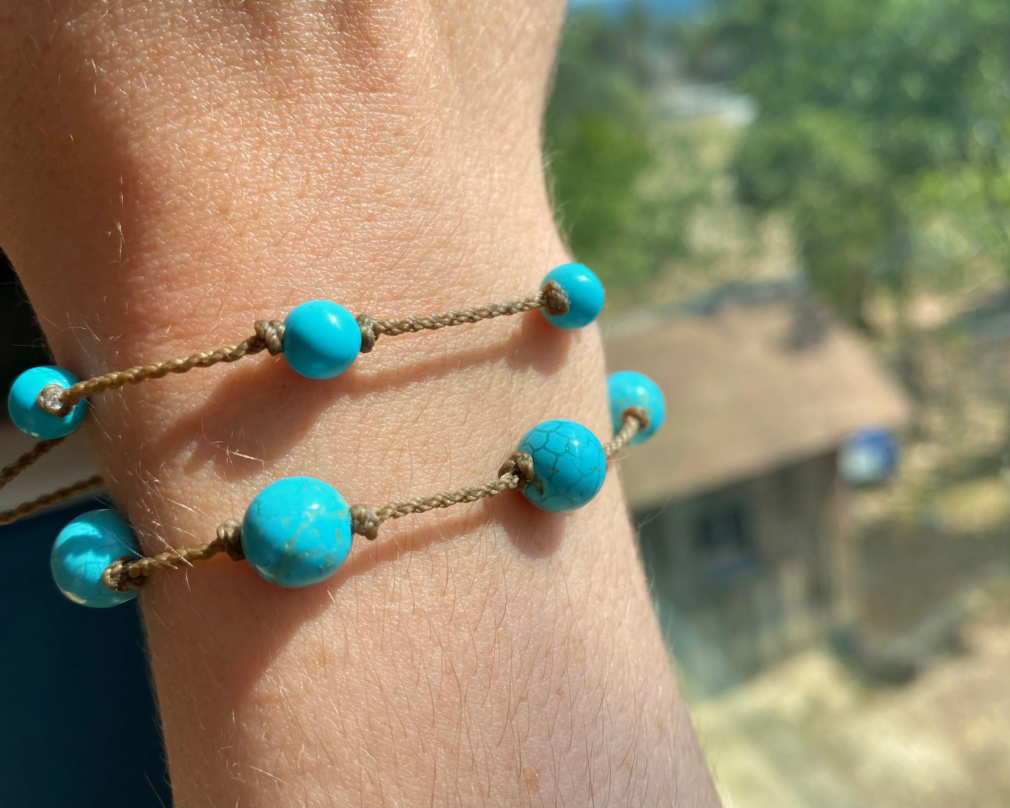 Blue Howlite Bracelets