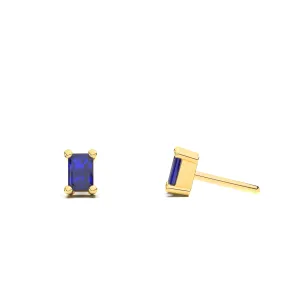 Blue Sapphire Studs