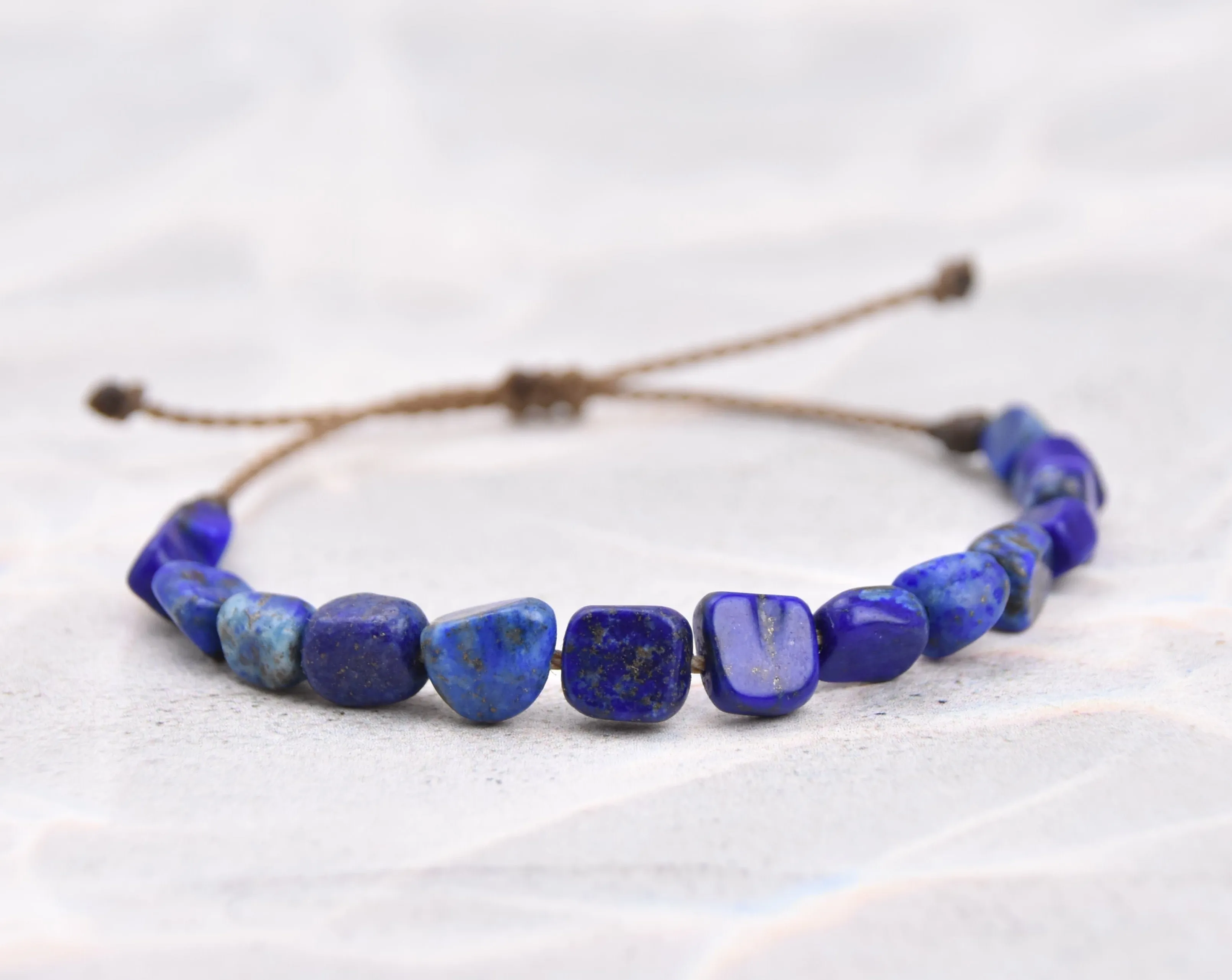 Blue Tones - Pebble Bracelets