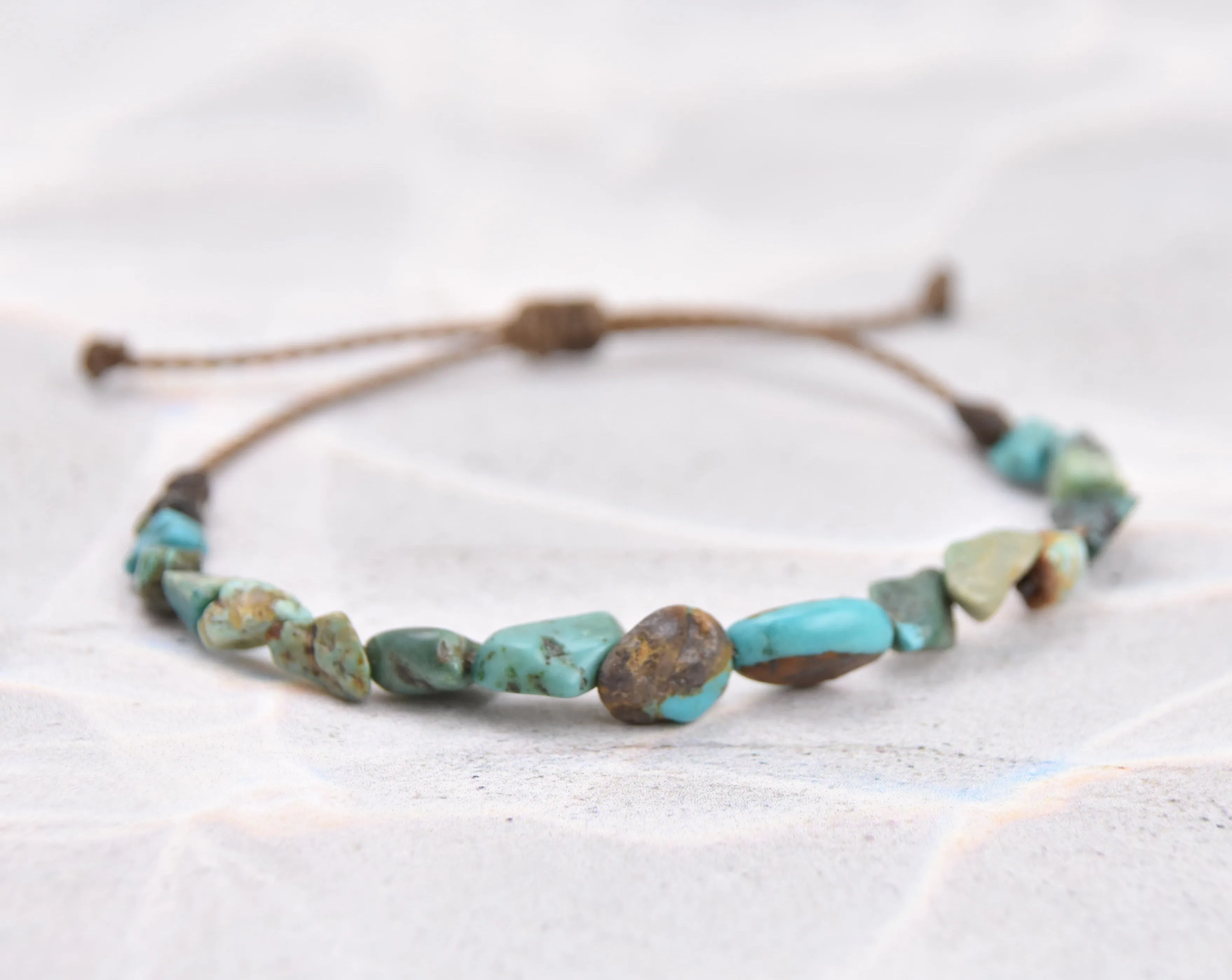 Blue Tones - Pebble Bracelets