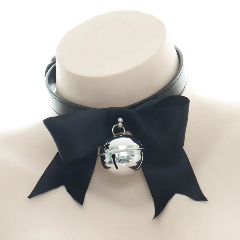 Bow Cat Bell Collar