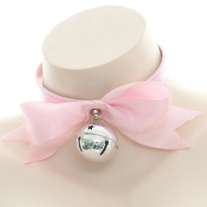 Bow Cat Bell Collar