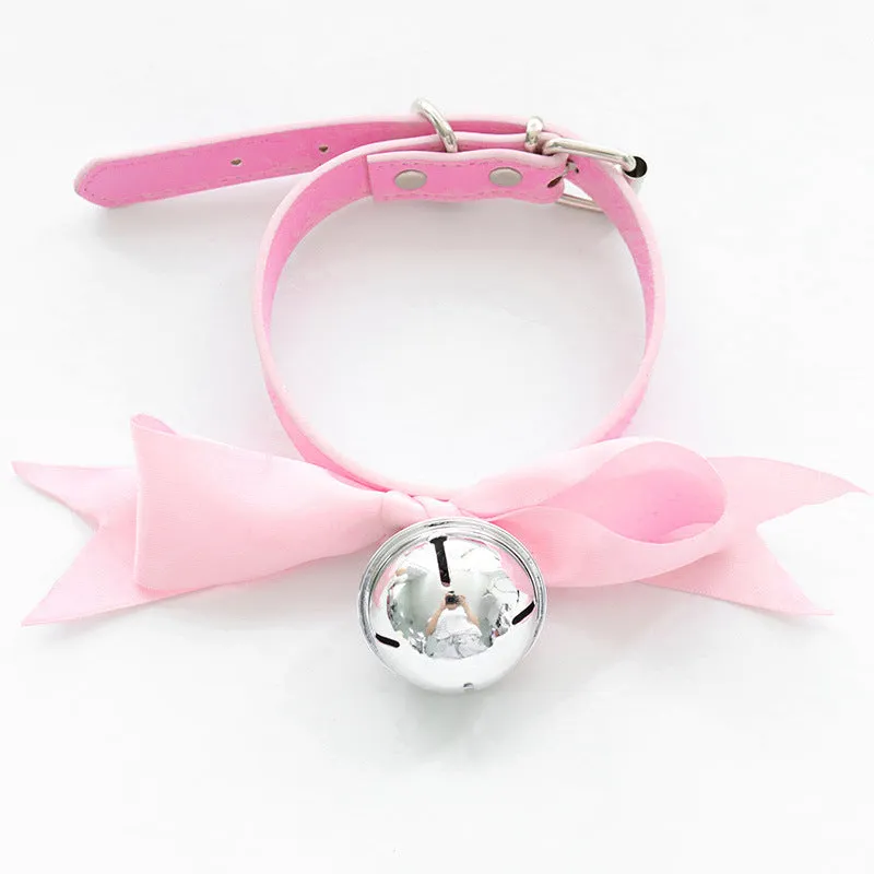 Bow Cat Bell Collar