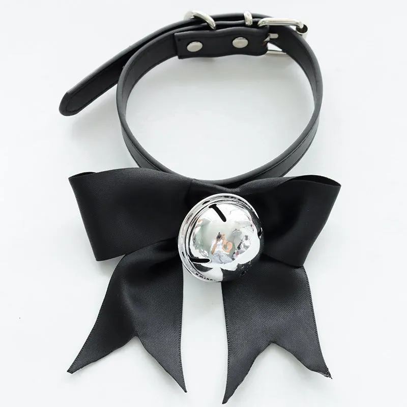 Bow Cat Bell Collar