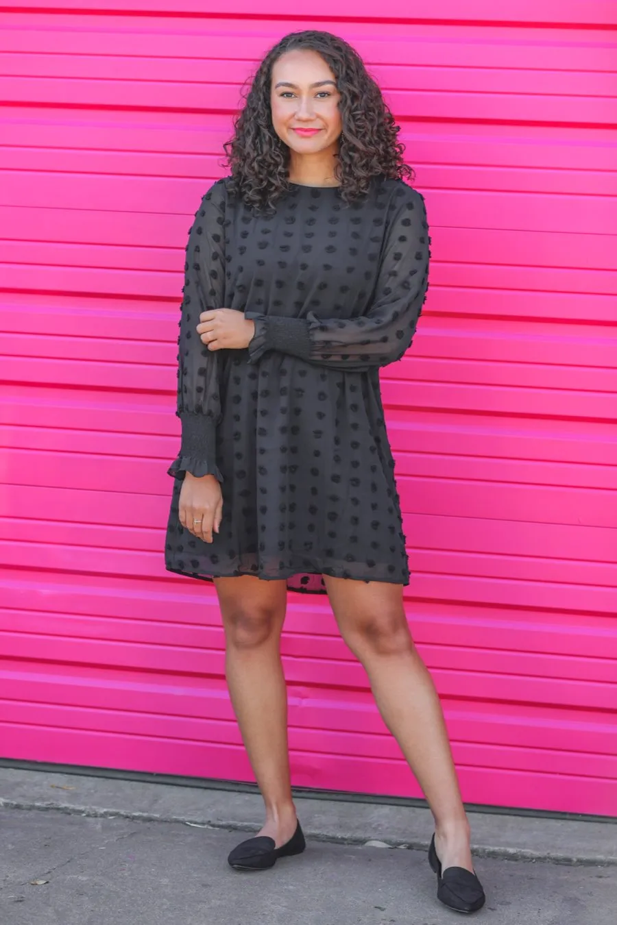 Brooks Dotted Dress