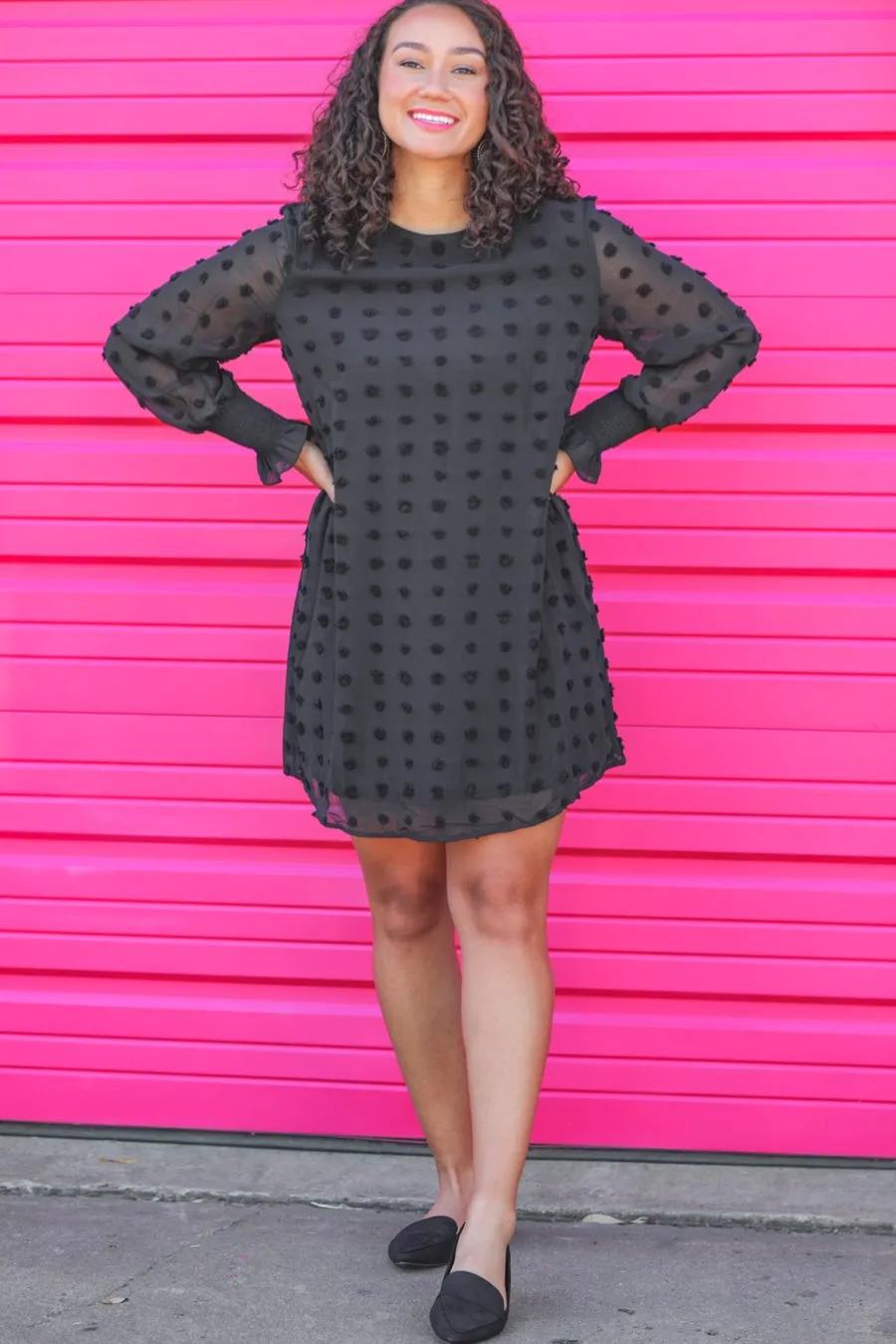 Brooks Dotted Dress