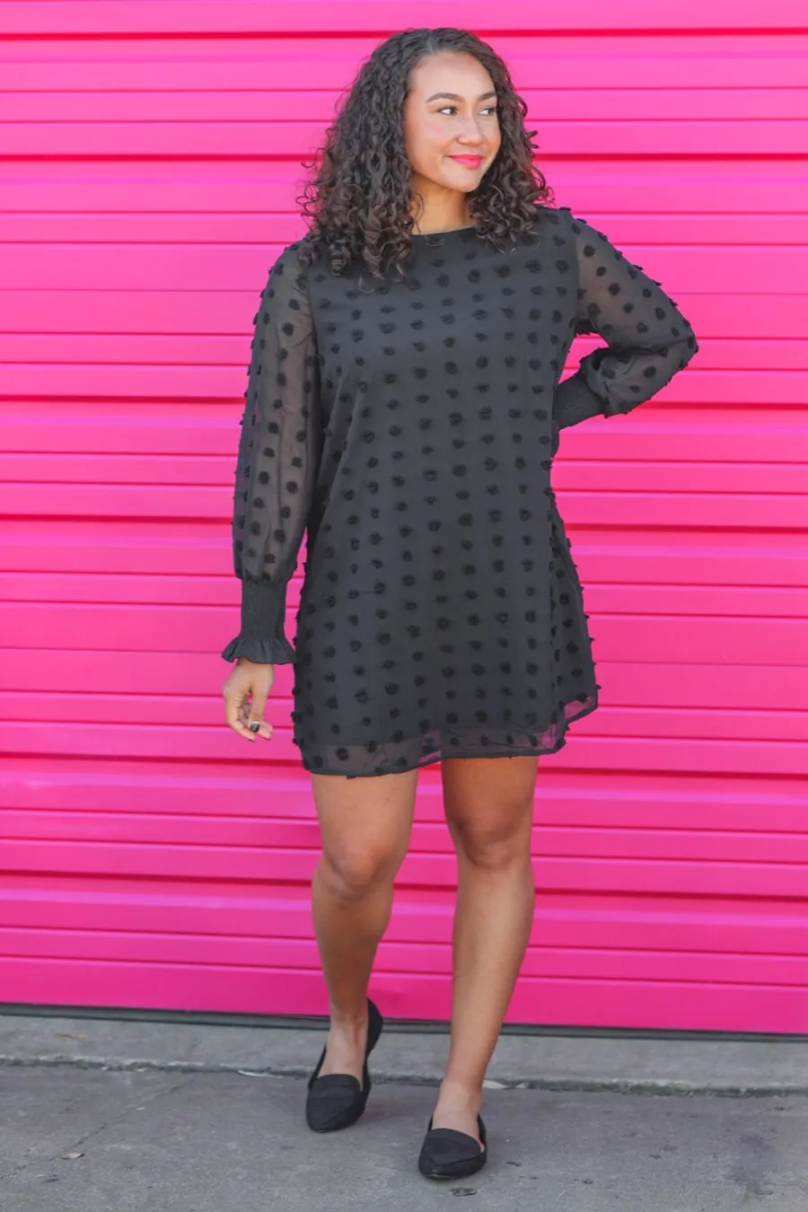 Brooks Dotted Dress