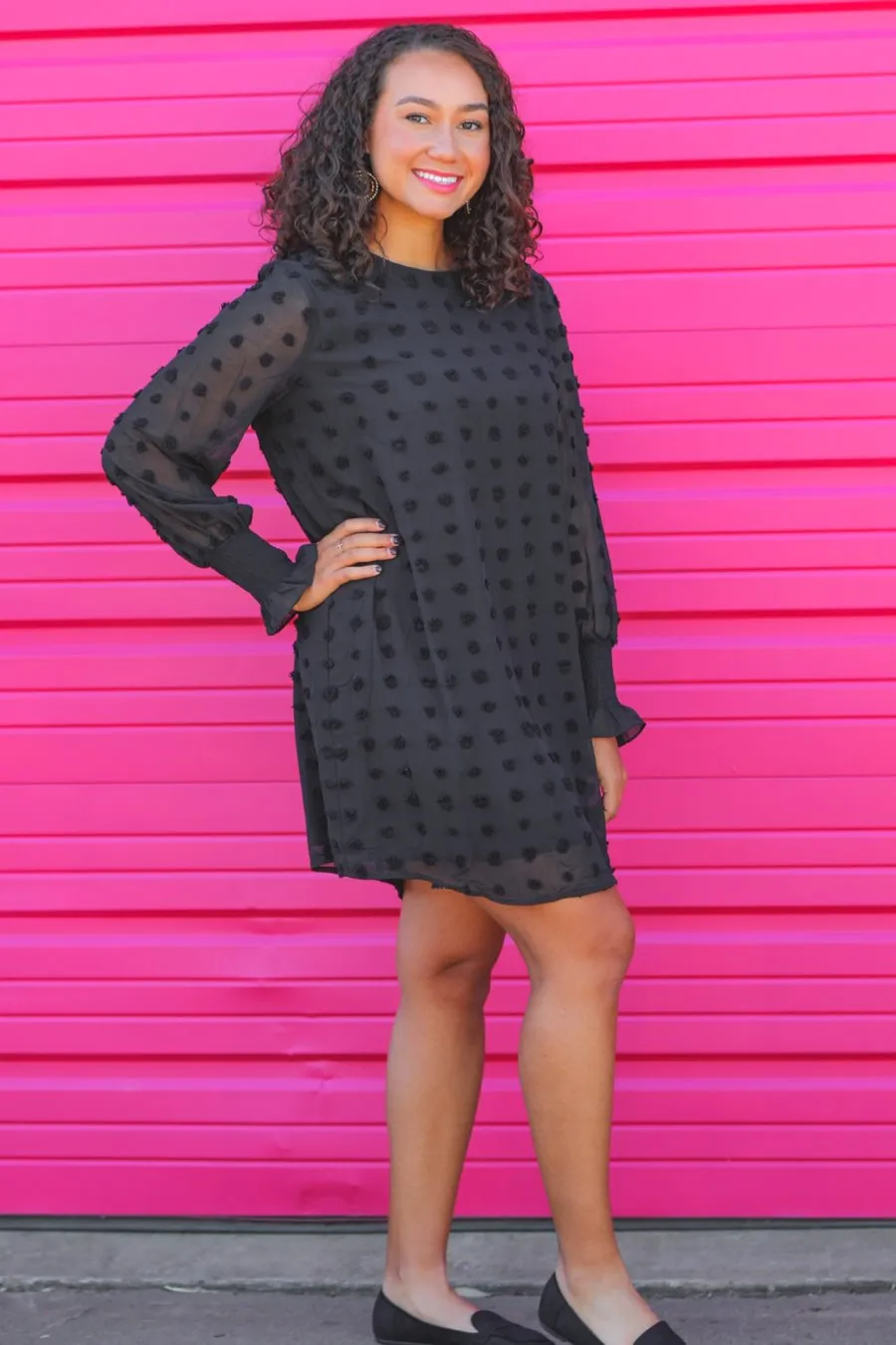 Brooks Dotted Dress