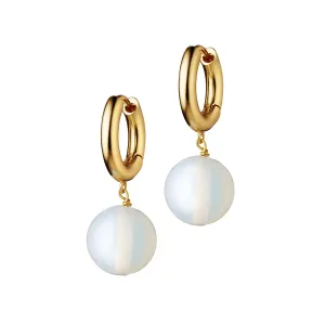 Bubbles Hoop Earrings, Gold