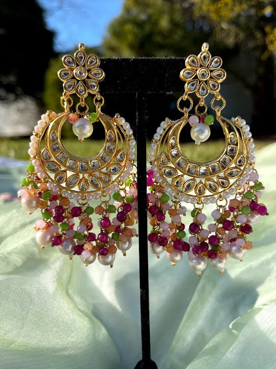 Chandbali earrings