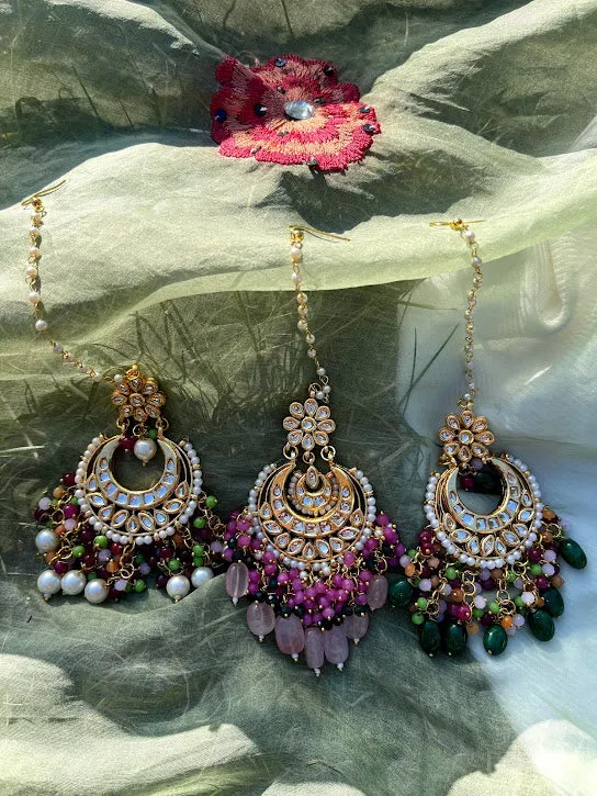 Chandbali earrings