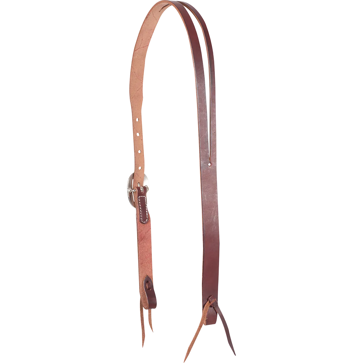 CHOCOLATE SMOOTHOUT SPLIT EAR HEADSTALL