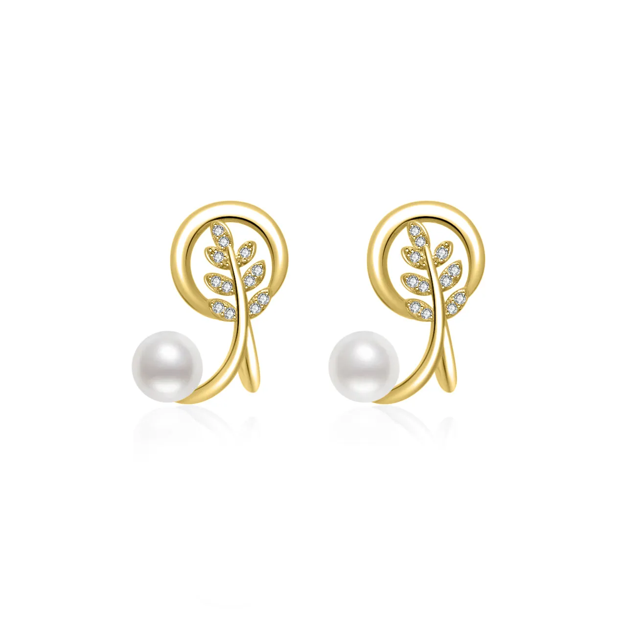 Clip-On Freshwater Pearl Earrings WE00603