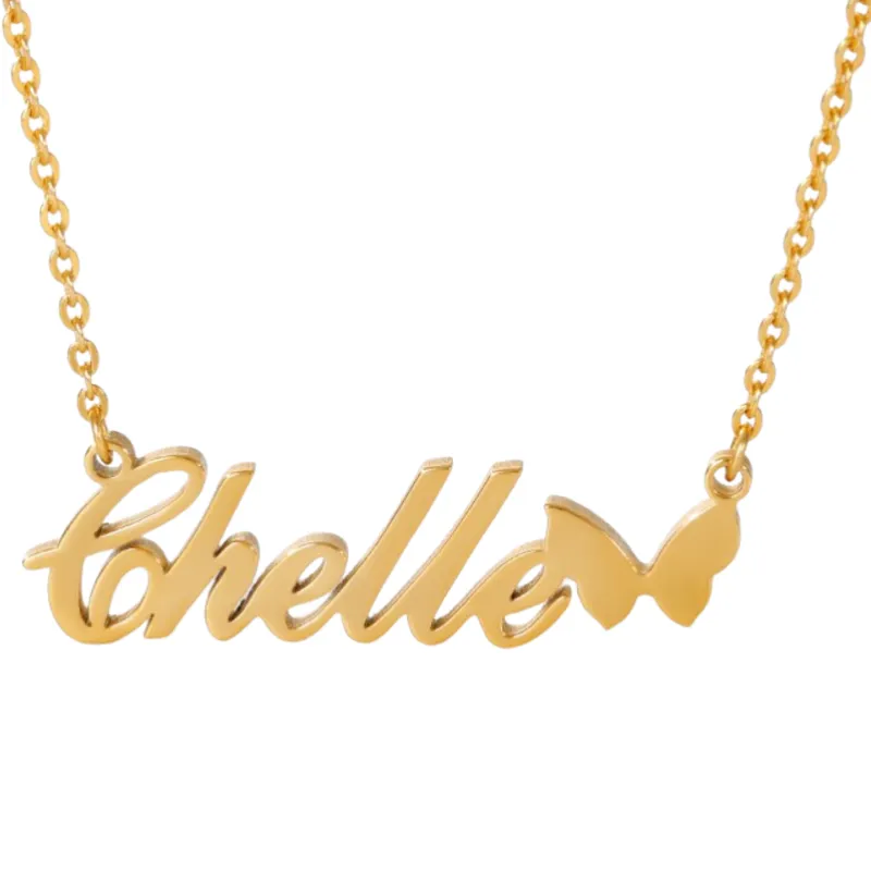 Cursive Style Name Necklace