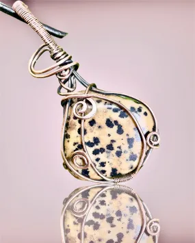 Dalmatian Jasper Pendant