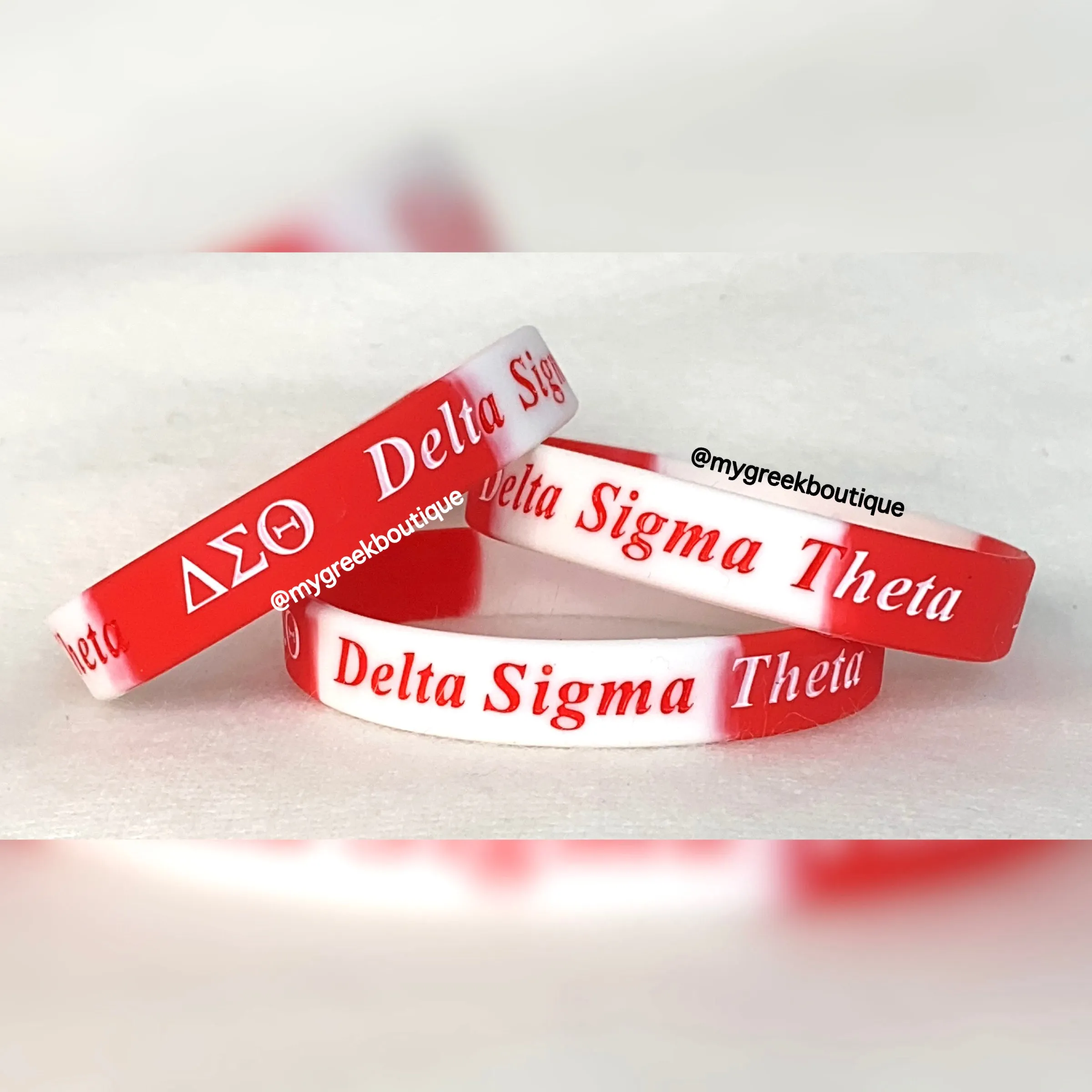 Delta Silicone Bracelets