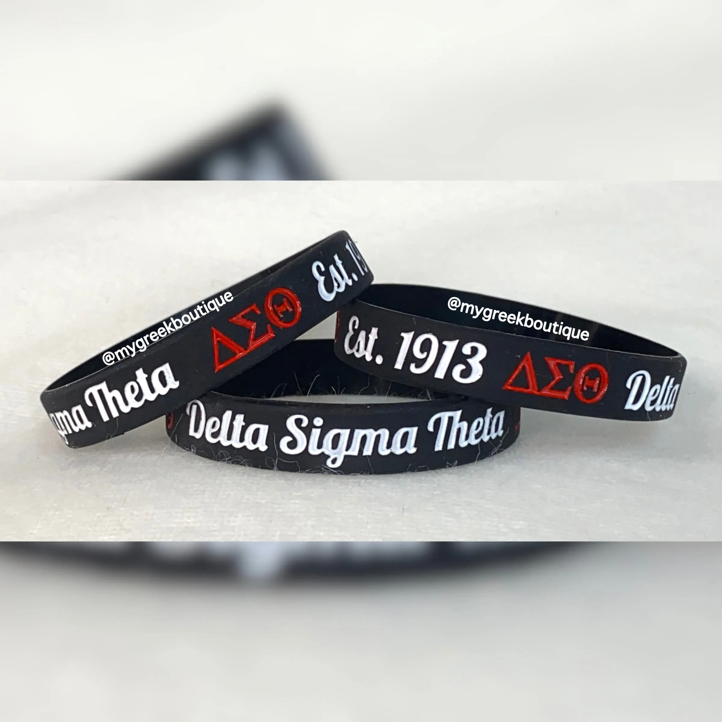 Delta Silicone Bracelets