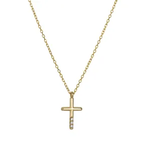 Diamond Cross Necklace