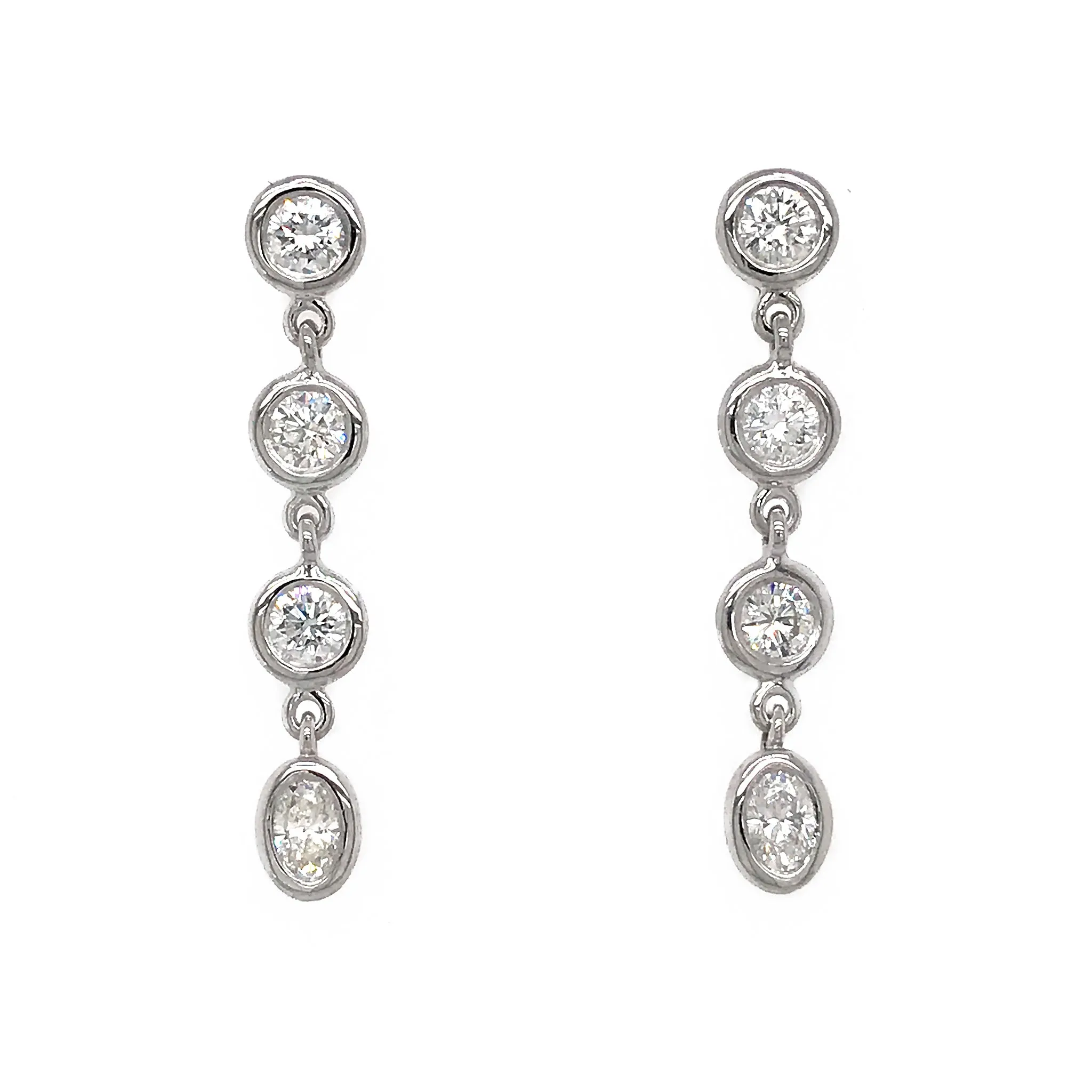 Diamond Drop Earrings