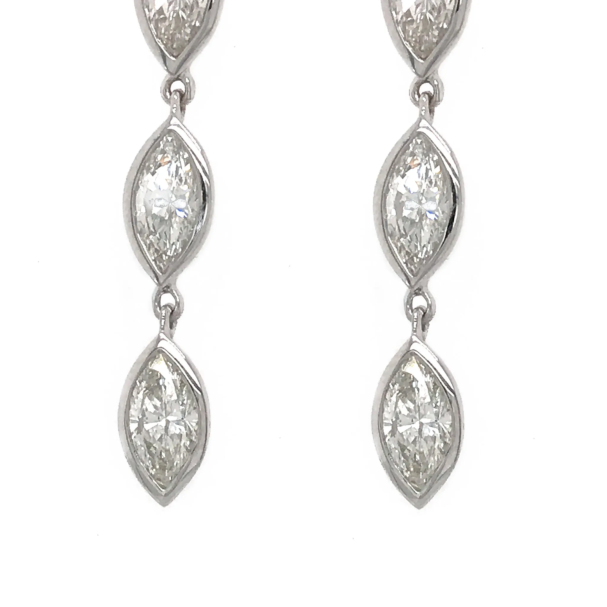 Diamond Drop Earrings