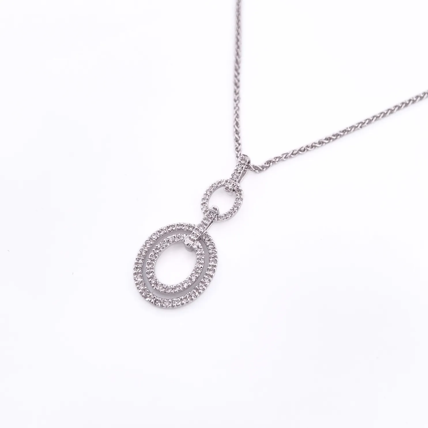 Diamond Linked Pendant