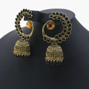 Ear Jhumki - Black