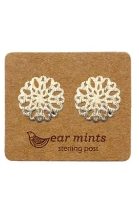 Ear Mints Brushed Filigree | Gold