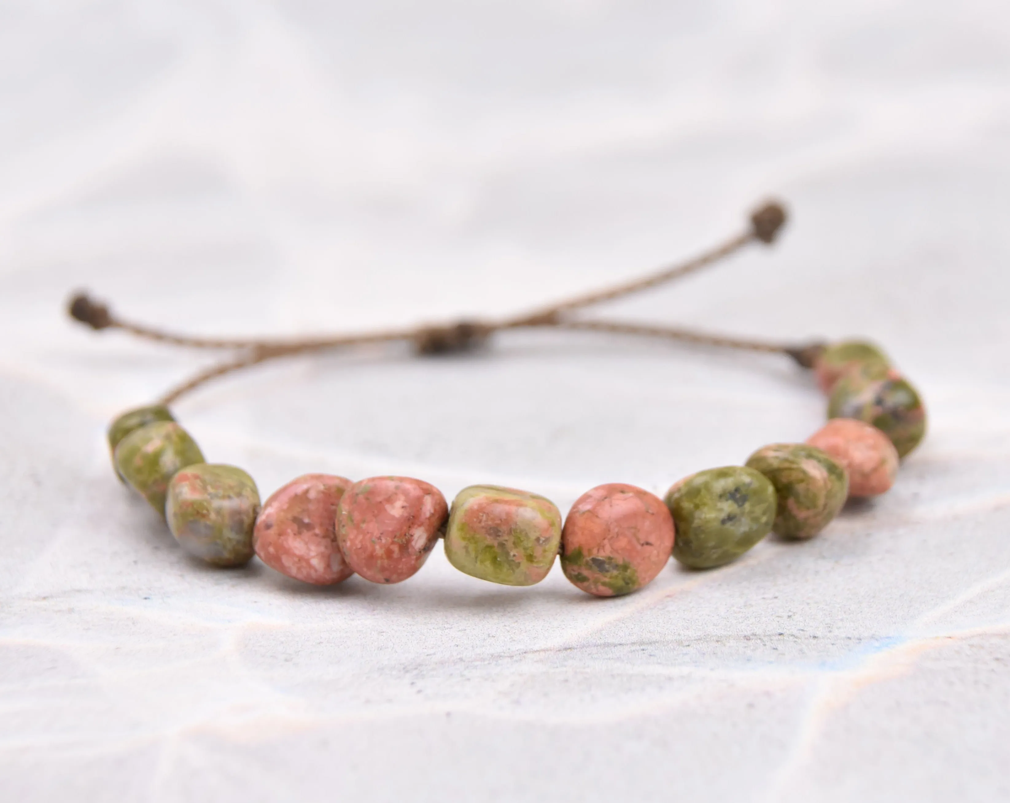 Earth Tones - Pebble Bracelets