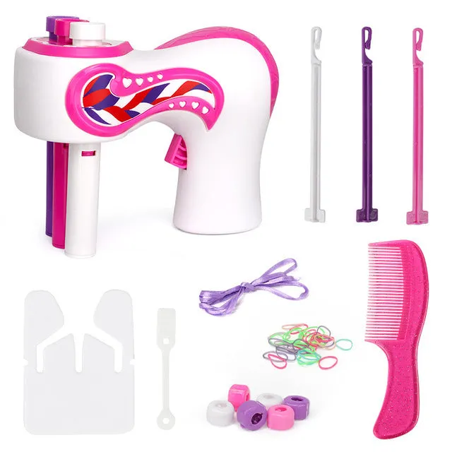 Electric Girl Automatic Hair Braider Hair Weave Machine