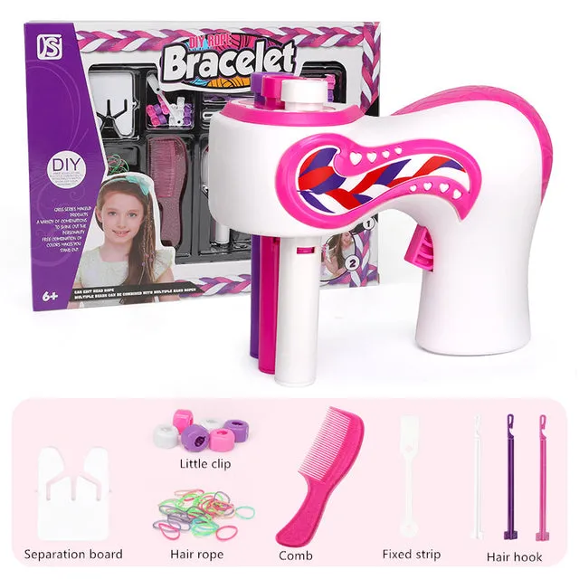 Electric Girl Automatic Hair Braider Hair Weave Machine