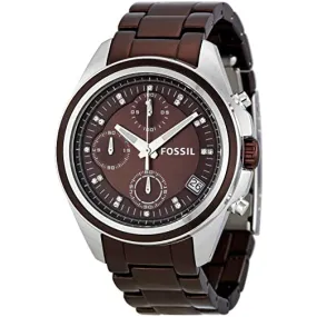 Fossil Decker Boyfriend Aluminum Ladies Watch Brown (ES2914)