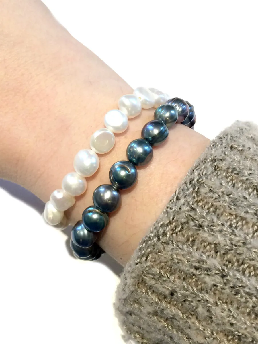 Freshwater Pearl Stretch Bracelets