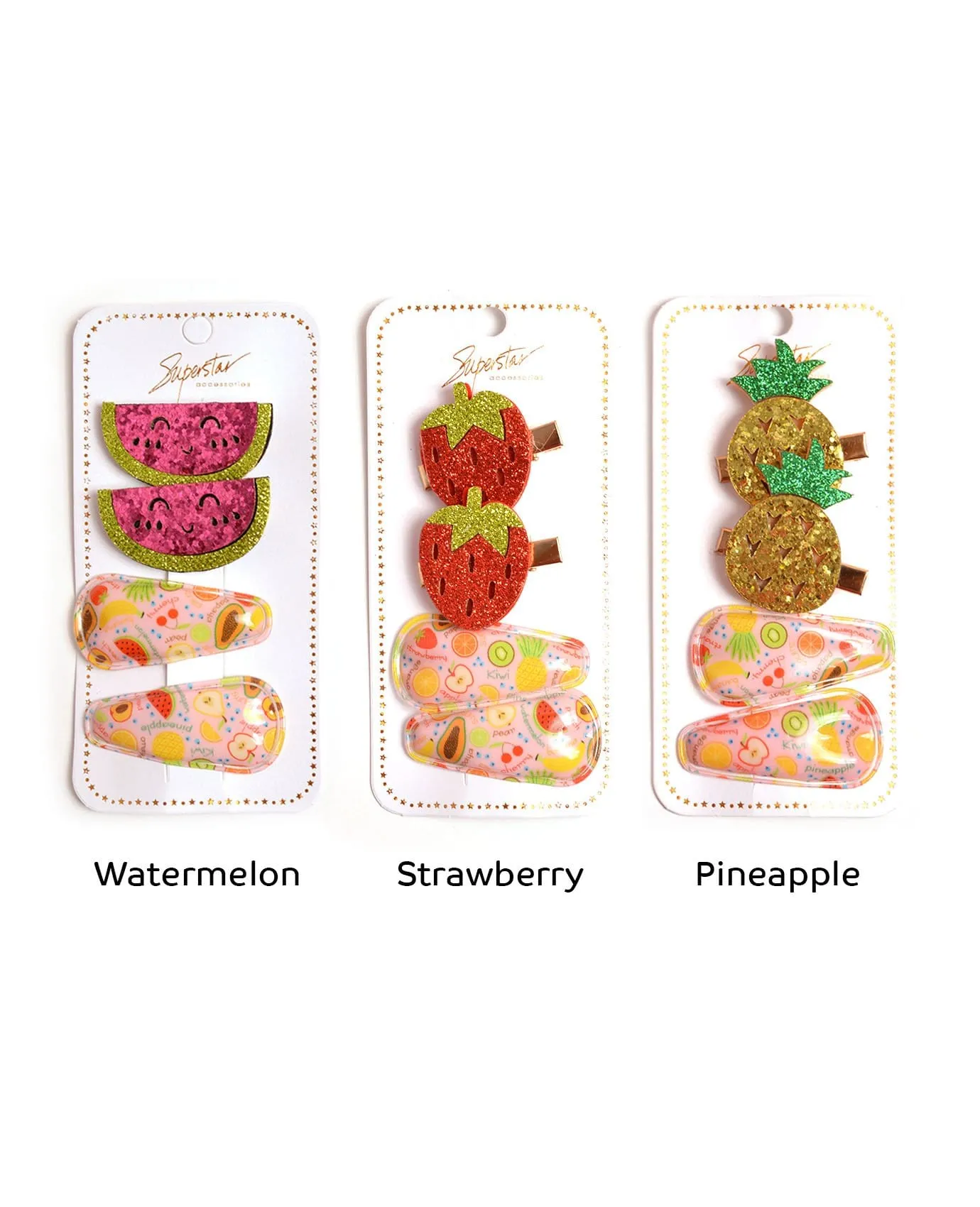 Fruitylicious Hair Clips