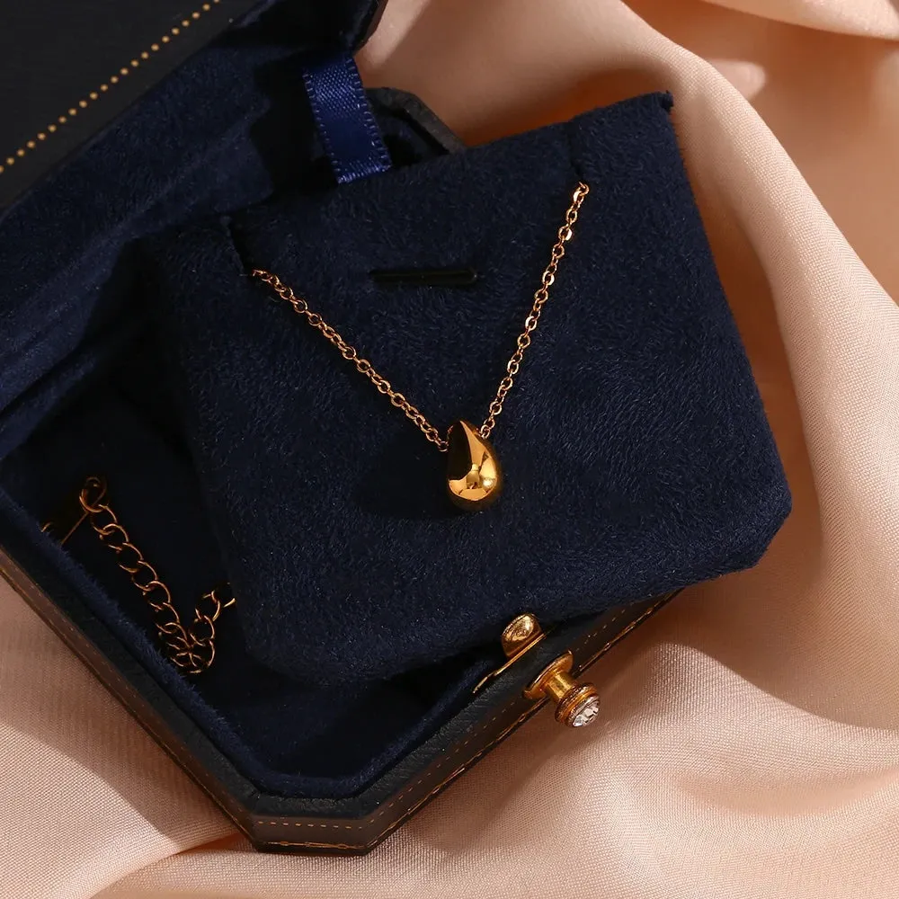 Gold Drop Necklace