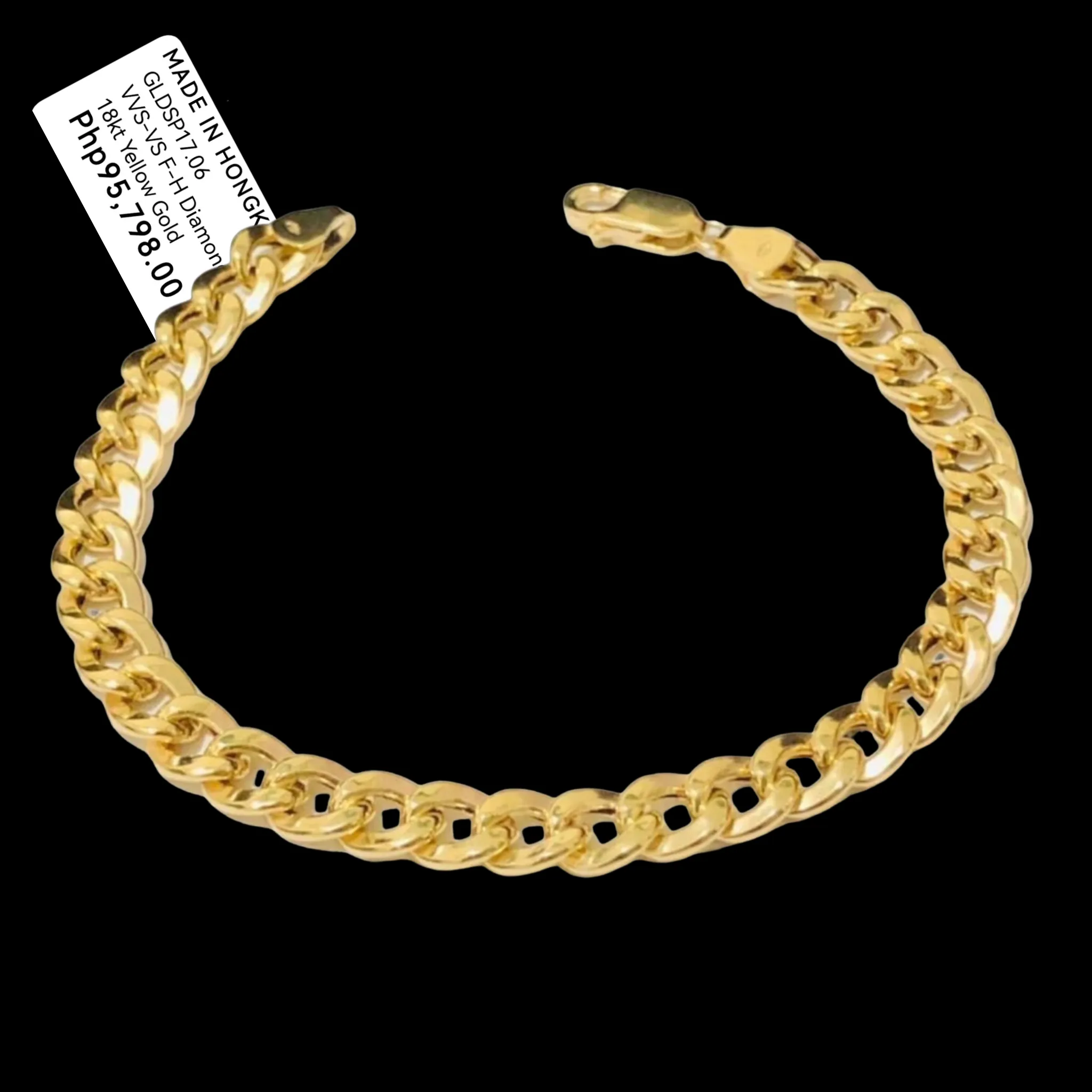 #GOLD2024 | 18K Golden Unisex Bracelet