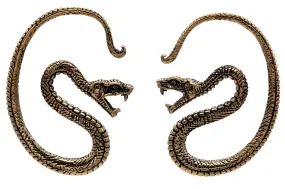 Golden Serpent Ear Weights