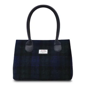 Harris Tweet Tote-Black Watch Tartan