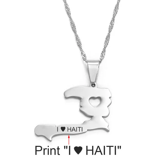 Heart Haiti Necklace