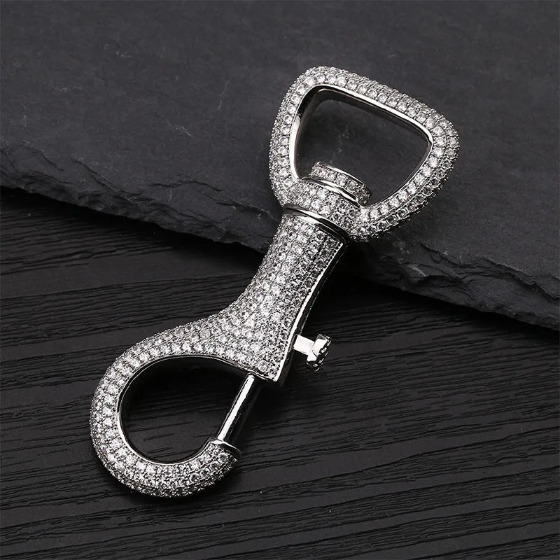 Iced Out Keychain Clip