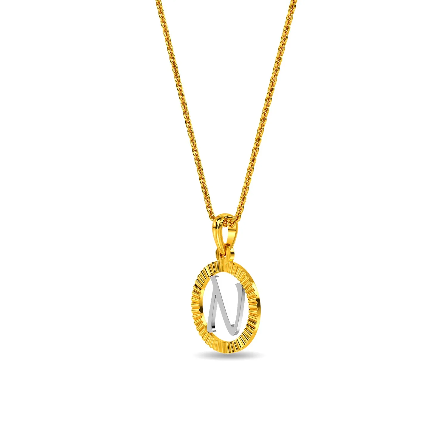 Initial N Pendant