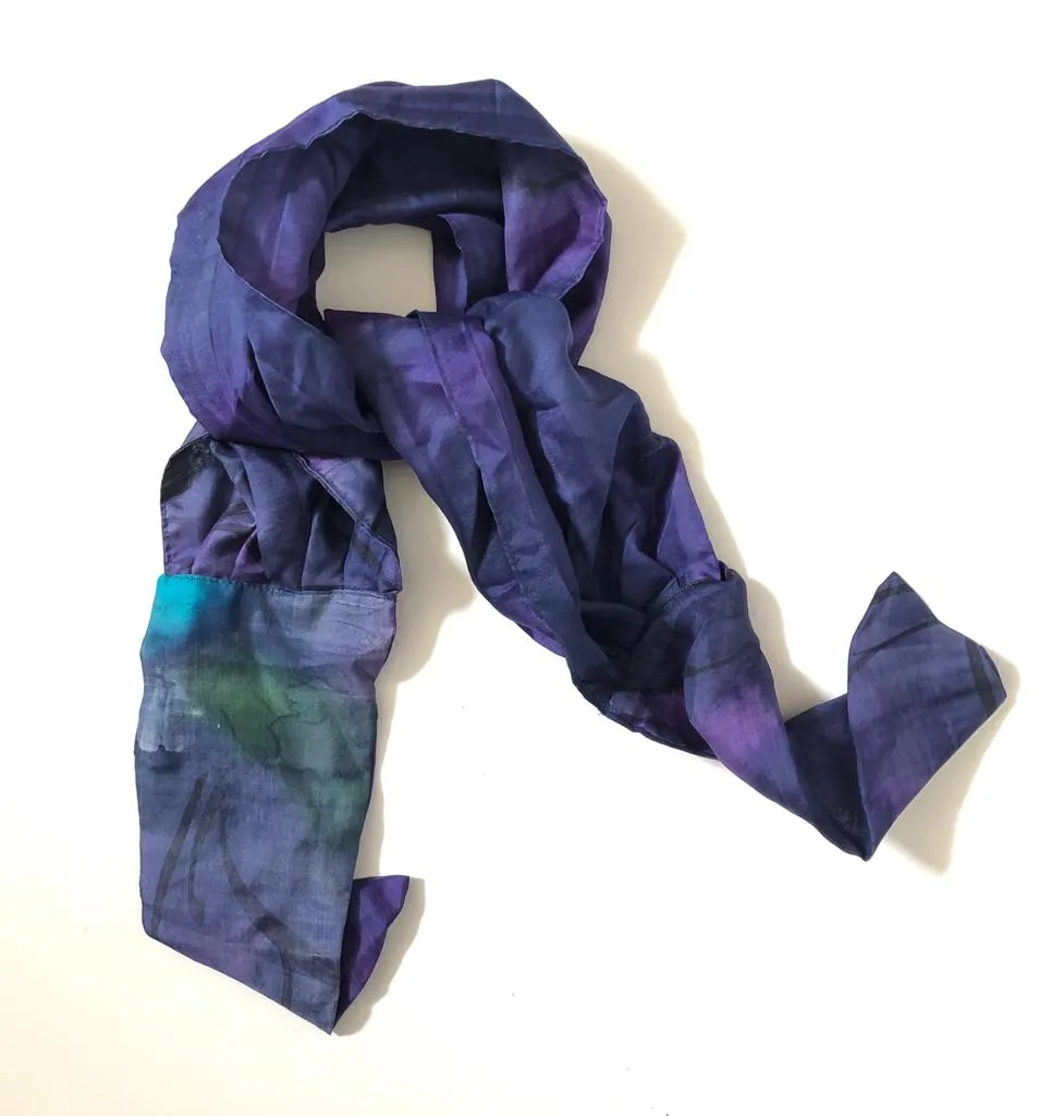 Ira Upcycled Silk Hair Wrap