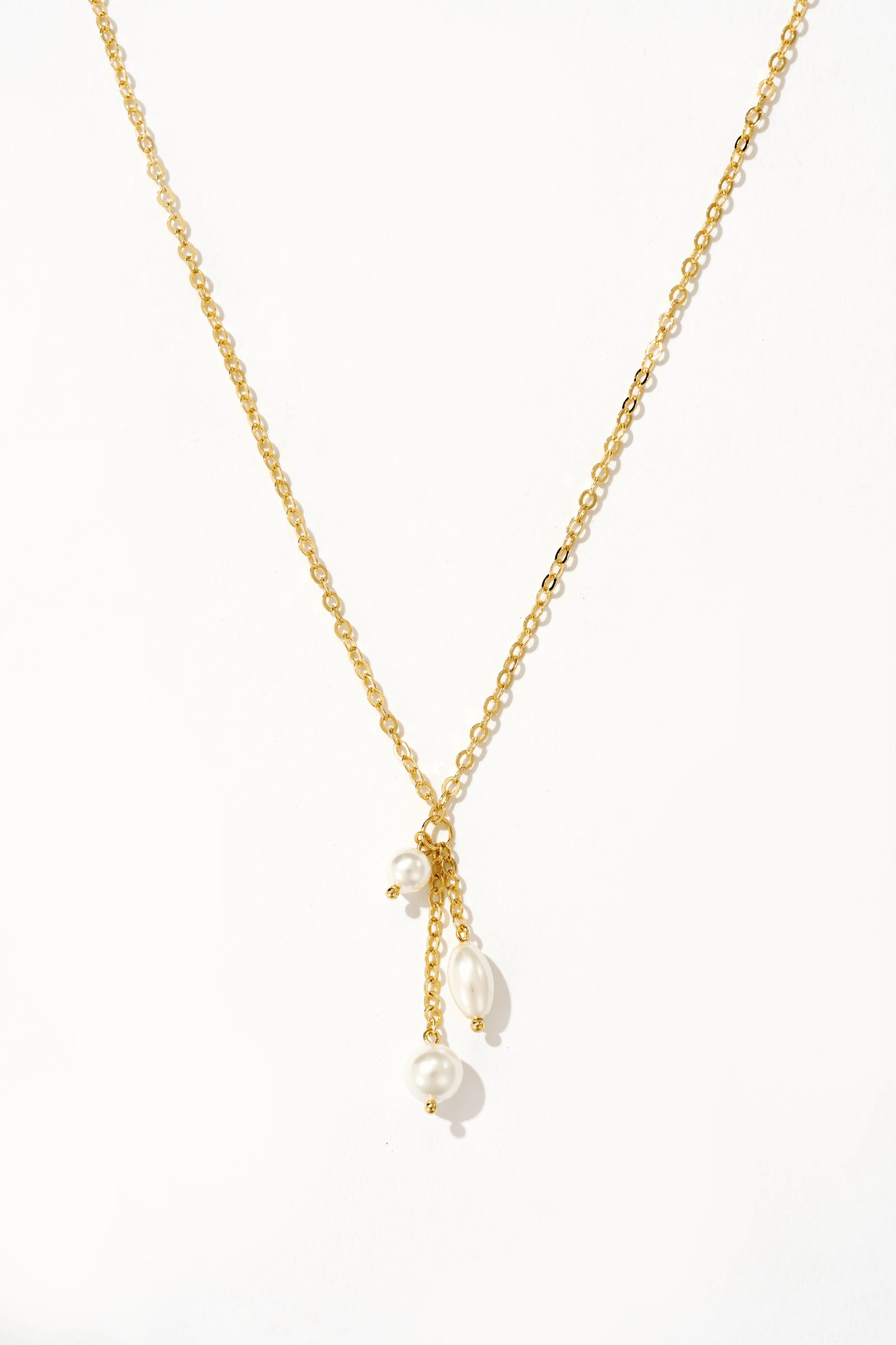 Jennifer Pearl Drop Necklace