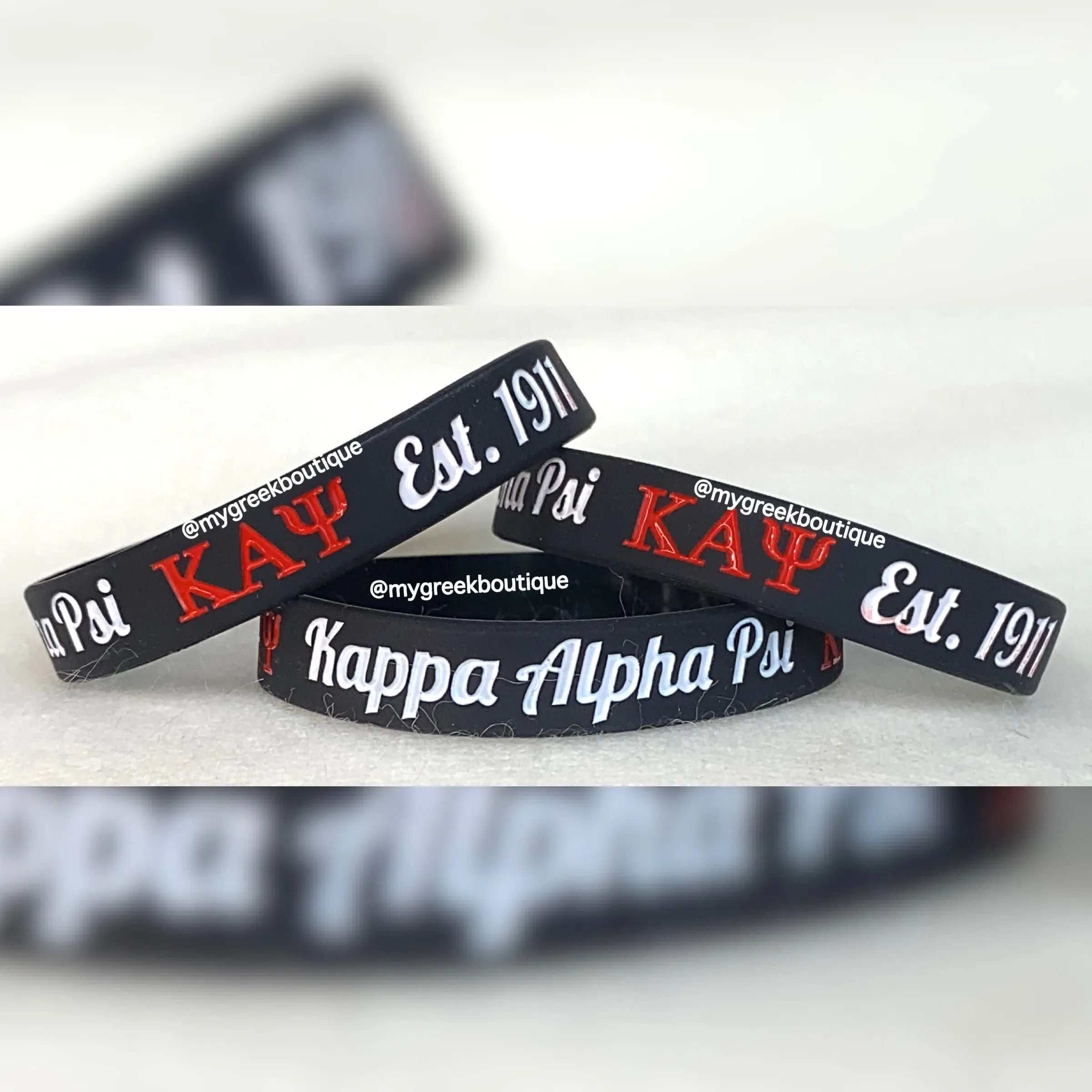 Kappa Silicone Bracelets